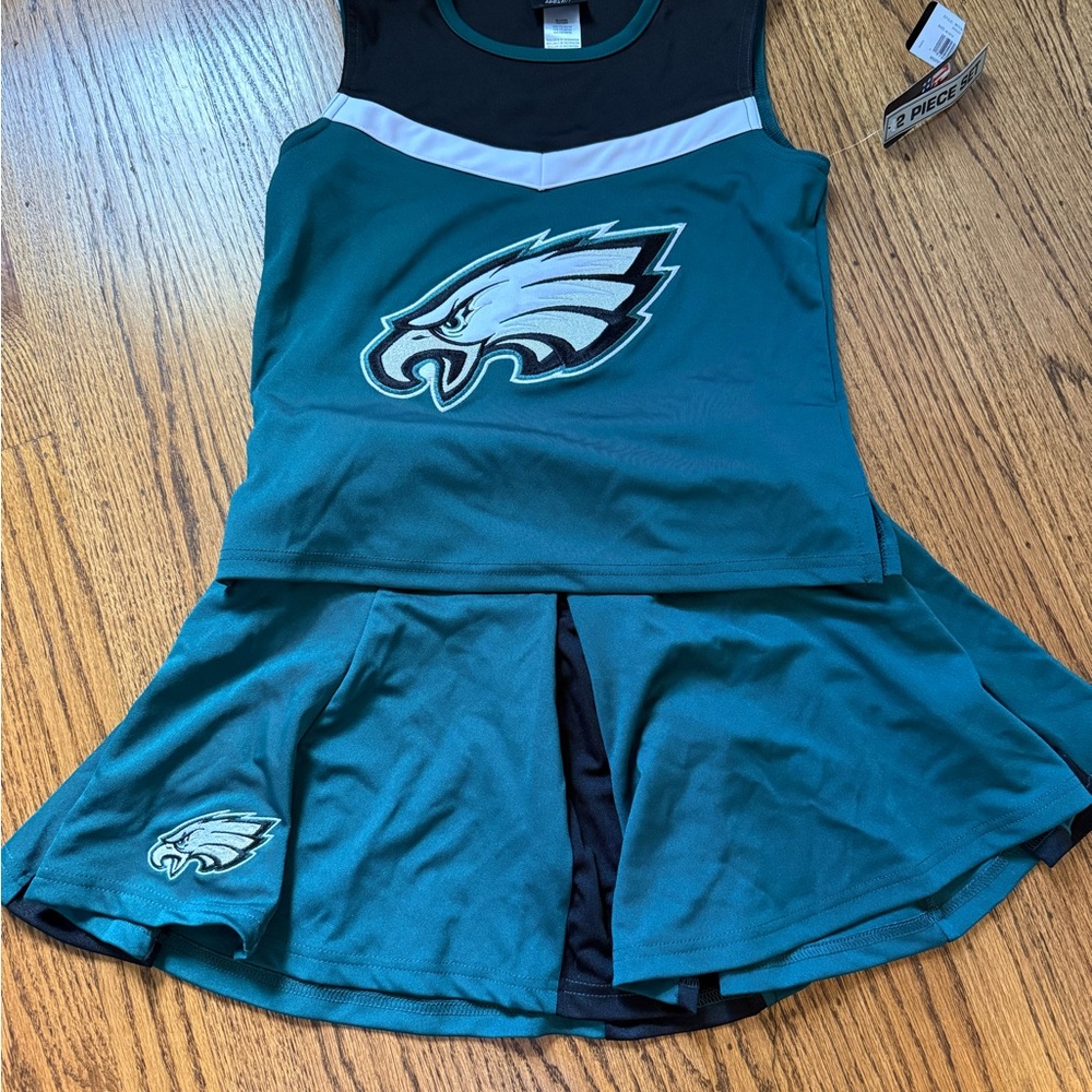 NFL Kids Casual Dress - Teal and Black